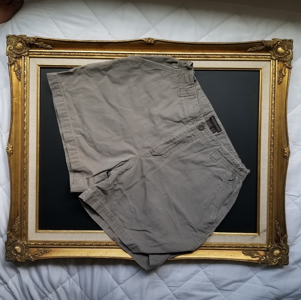 Royal Robbins hiking khaki shorts